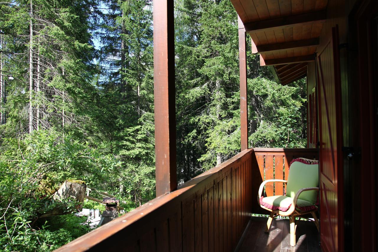 Апарт отель Chalet Dei Pini Мадонна-ди-Кампильо Экстерьер фото